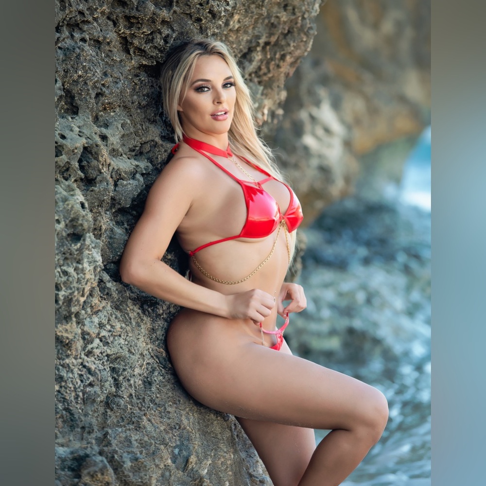 Red Lingerie Set - image 4